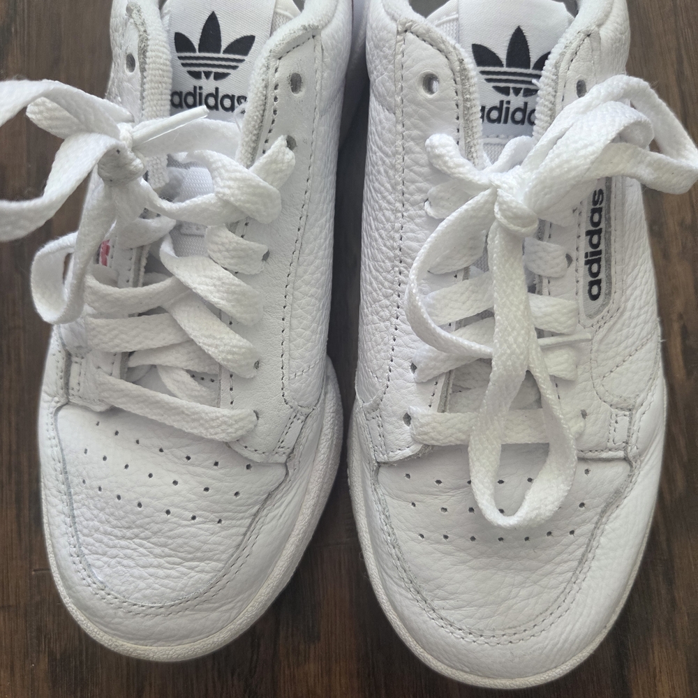Adidas Kids Continental 80 White Sneakers - Picture 5 of 6